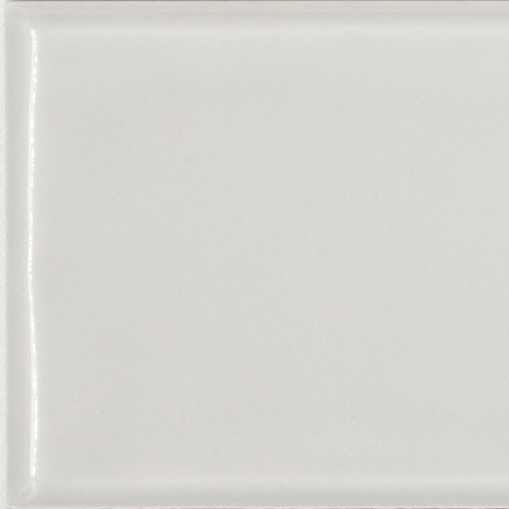 Heritage by Laura Ashley Pale Dove Grey Glossy 3"x9.5 | Ceramic | Wall Tile