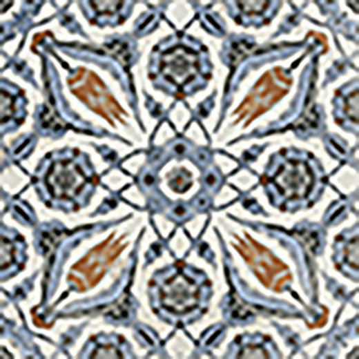Mystique Deco 5 Matte 8"x8 | Glazed Porcelain | Floor/Wall Tile