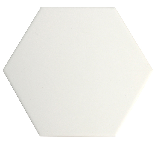 Chelsea Bone Matte 6"X6.8" Hexagon | Glazed Porcelain | Floor/Wall Tile