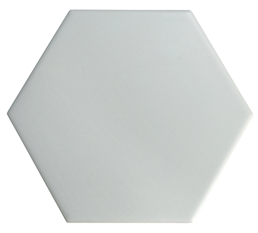 Chelsea Gray Matte 6"X6.8" Hexagon | Glazed Porcelain | Floor/Wall Tile