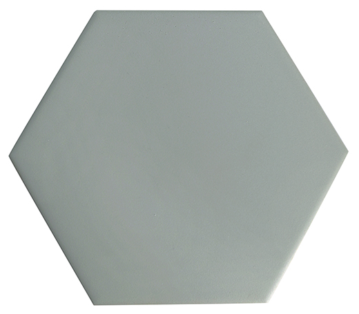 Chelsea Greige Matte 6"X6.8" Hexagon | Glazed Porcelain | Floor/Wall Tile