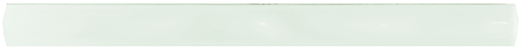 Dover Arctic White Gloss .5x12 Finishing Strip | Ceramic | Trim