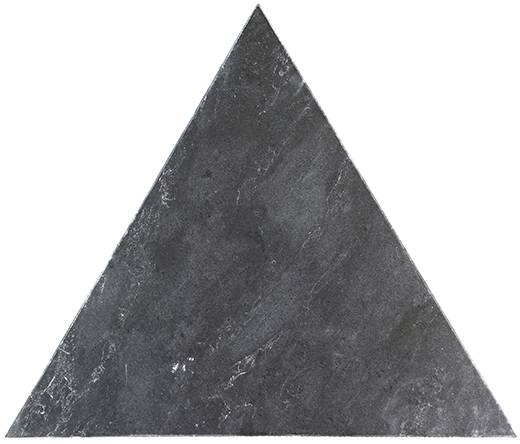 Graphica Charcoal Honed 9" Triangle | Marble | Floor/Wall Tile