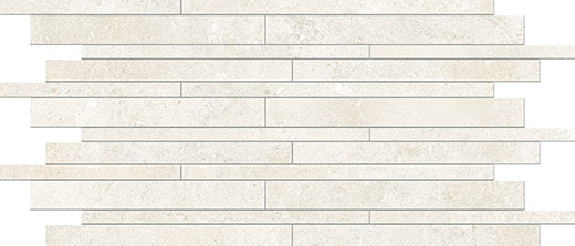 Outlet Majesty Avorio Natural 12"x12" Muretto Mosaic Sheet | Glazed Porcelain | Floor/Wall Mosaic