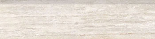 Marmol Travertini Bianco Honed 3"x12" Bullnose | Glazed Porcelain | Trim
