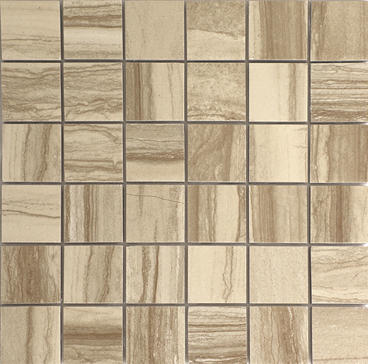 Outlet Plymouth Taupe - Outlet Matte 2"x2" Mosaic | Glazed Porcelain | Floor/Wall Mosaic