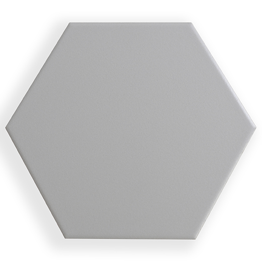 Prismatics Shark Satin 7"x6" Hexagon | Ceramic | Wall Tile